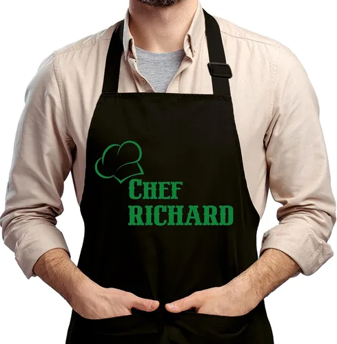 Miniatura 9 de Delantal personalizado 2025, delantal de cocina personalizado para hombres y mujeres, regalo de cumpleaños, chef, regalo único para amigos