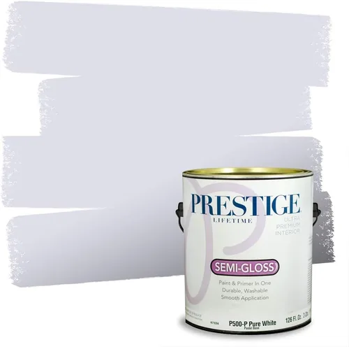 Miniatura 16 de Prestige Pintura interior e imprimación en uno, increíble, satinado, 1 galón