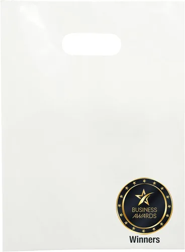 Miniatura 32 de Choice Marts - 100 bolsas de 1.5 mil de grosor, 9 x 12 pulgadas, bolsas de agradecimiento con asas extra brillantes, perfectas para mercancía