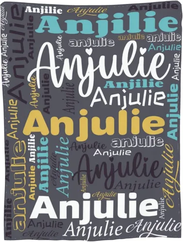 Miniatura 22 de SOFE - Manta de bebé personalizada para niño, manta personalizable con nombre para recién nacido, mantas de bebé personalizadas y manta para niños