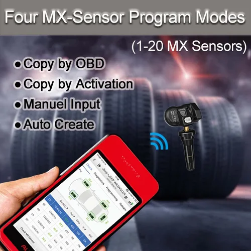 Miniatura 4 de Autel Herramienta de programación TPMS MaxiTPMS ITS600 2023 Versión de lectura/activación/reaprendizaje TPMS Sensor MX Sensor OLS/SAS/BMS/EPB
