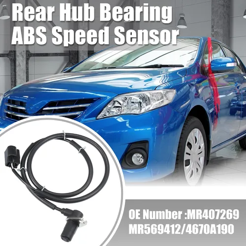 Miniatura 2 de uxcell Sensor de velocidad ABS delantero derecho para MITSUBISHI PAJERO III para PAJERO III para MITSUBISHI PAJERO IV No.MR407269/MR569412/4670A190
