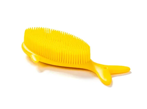 Miniatura 20 de Cepillo sensorial prémium para niños o autismo, limpiador corporal de silicona suave, 2 en 1, cepillos sensoriales para terapia ocupacional, esponja