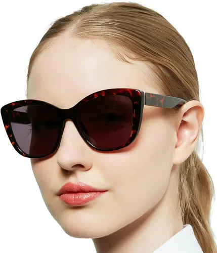 Miniatura 7 de MARE AZZURO Gafas de sol de lectura tipo ojo de gato para mujer, gafas de sol cuadradas de gran tamaño, para lectores 0 1.0 1.25 1.5 1.75 2.0 2.25