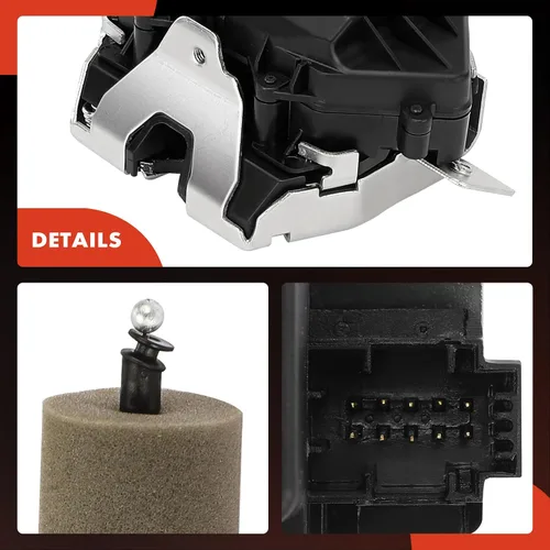 Miniatura 7 de A-Premium Actuador de Cerradura de Compuerta Trasera Compatible con Mercedes Benz E320, E350, E500, E55 AMG, E63 AMG, ML63 AMG, ML320, ML350, ML450