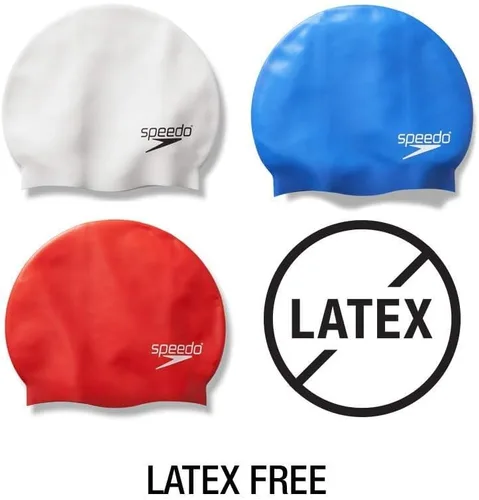 Miniatura 2 de Speedo - Gorro de natación, silicona Negro (Speedo Black)