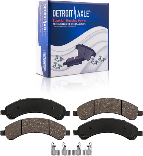 Miniatura 39 de Detroit Axle - Pastillas de freno traseras para Kia Sportage 2017-2022, Hyundai Tucson 2016-2021, pastillas de freno de cerámica 2018 2019 2020