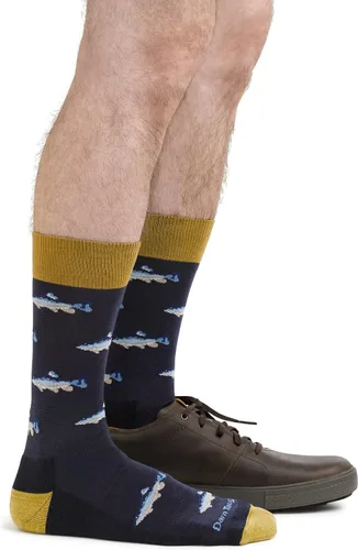 Miniatura 3 de Darn Tough Spey Fly Crew - Calcetines ligeros con cojín para hombre