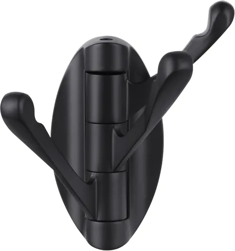 Miniatura 13 de Angle Simple Gancho para toallas de baño, gancho giratorio plegable de metal, colgador de bata para pared, níquel cepillado