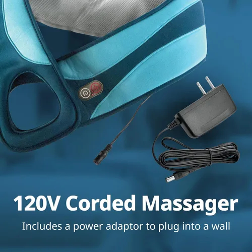 Miniatura 6 de Wahl Envoltura de masaje corporal ligera con cable con nodos de masaje específicos y calor para alivio del dolor de hombros, espalda, piernas