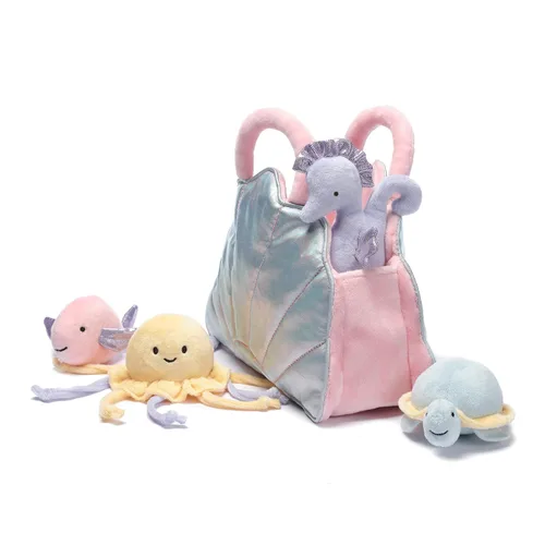 Miniatura 3 de Lambs & Ivy Peluche Interactivo Acuático/Concha Marina con Juguetes de Animales de Peluche