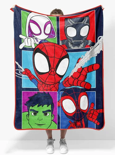Miniatura 9 de Manta de felpa Monster Jam de Sunny Side Up – Mide 46 x 60 pulgadas – Ropa de cama para niños súper suave y acogedora de forro polar. Negro