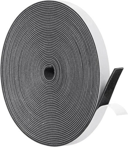 Miniatura 18 de Yotache Cinta De Tira De Sellado De Goma Espuma 2" x 1/4", Tiras Adhesivas De Espuma Cinta De Espuma De Celda Cerrada Burlete Meteorológico