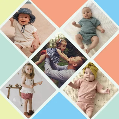 Miniatura 5 de UTTPLL Bloomers para bebés niñas y niños pequeños con volantes para pañales recién nacidos, algodón y lino, lindos pantalones cortos sueltos harén