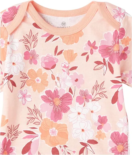Miniatura 8 de HonestBaby Girls Organic Cotton Short Sleeve Bodysuits Multipack