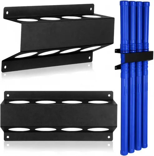 DoubleFill Juego de 5 piezas de almacenamiento de varillas de soldadura, 4 ranuras TIG, soporte para varillas de soldadura con 4 tubos de