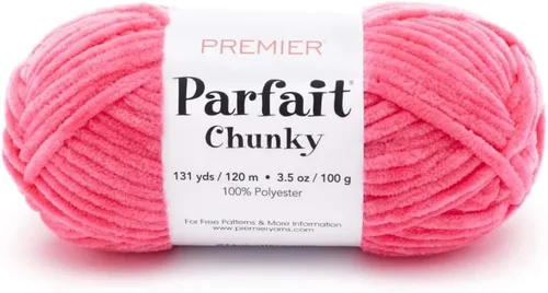 Miniatura 14 de Premier Parfait Hilo Grueso - Súper Voluminoso para Tejer y Hacer Ganchillo, Chenilla, Sunshine