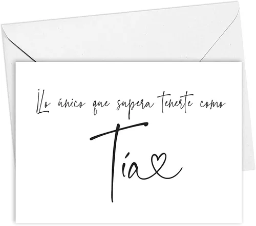 Miniatura 6 de Tarjeta de Anuncio de Embarazo en Español para Abuela, Nueva Tarjeta de Revelación de Bebé Bisabuela, Tarjeta para Abuela de Nieto y Nieta, Nueva