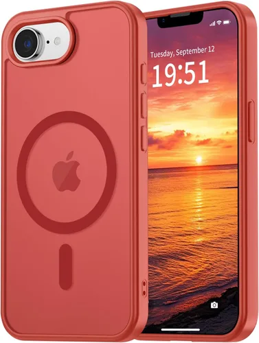 Miniatura 58 de vnnink para iPhone 12 y iPhone 12 Pro, funda de teléfono celular translúcida con protección contra caídas de grado militar, mate magnética
