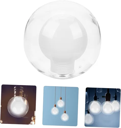 Miniatura 6 de Zerodeko Pantalla de cristal de repuesto para lámpara de techo, 2 uds
