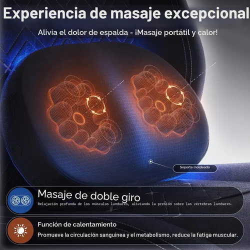 Miniatura 4 de Dowinx Silla de Juegos con Soporte Lumbar de Masaje con Calentamiento, Sillas de Tela Grandes y Altas para Adultos con Reposapiés, Silla de Juego