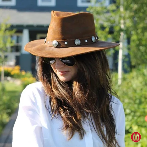 Miniatura 6 de Minnetonka Gorra unisex para hombre y mujer, de níquel búfalo