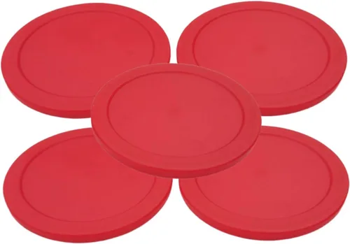 Discos de hockey de aire de 2.5 pulgadas (2.480 in) - 0.157 in de grosor, discos de 0.39 oz (11 g) para mesas de hockey de aire
