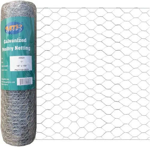 Miniatura 10 de MTB 20GA - Alambre hexagonal galvanizado para aves de corral, 12 pulgadas x 150 pies x 1 pulgada