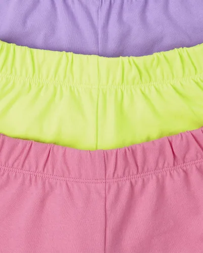 Miniatura 4 de The Childrens Place Paquete de 5 pantalones cortos de delfín para niñas