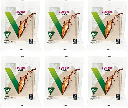 Miniatura 17 de Hario V60 - Filtro de café de papel, tamaño 01, blanco, caja de 40 unidades (paquete de 3)