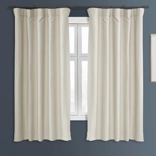 Miniatura 42 de HPD Half Price Drapes Bellino - Cortinas de oscurecimiento de habitación de 63 pulgadas de largo, para dormitorio y sala de estar (1 panel), 50