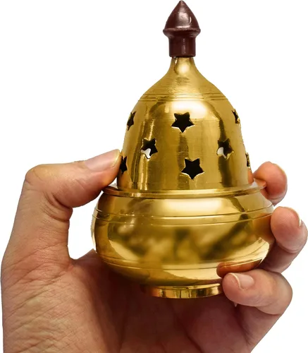 Miniatura 7 de SATVIK - Lámpara decorativa de latón extra grande Akhand Diya, Jyot Diwali Dia Deepawali Puja Deepak, lámpara de aceite tradicional, Diyas Pooja