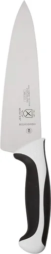 Miniatura 4 de Mercer Culinary Millennia Juego de Cuchillos de 8 Piezas con Estuche Enrollable, Mangos Blancos