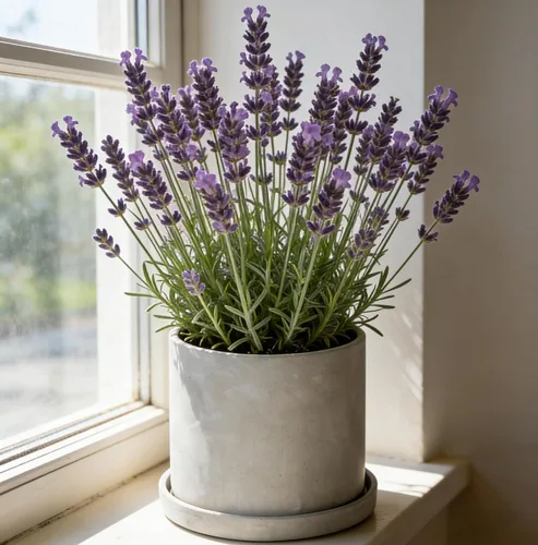 Miniatura 8 de Ekirlin Maceta para Plantas con Flores de 6 Pulgadas para Interiores - Maceta de Jardín de Cemento Gris, Maceta de Concreto con Orificio de Drenaje
