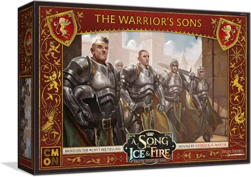 CMON Juego de miniaturas de mesa de Canción de Hielo y Fuego The Warrior's Sons Unit Box – Fieles Guardianes de la Fe Militant! Juego de estrategia,