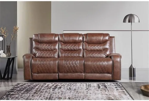 Miniatura 9 de Lexicon Derringer Wall Hugger Power - Sofá reclinable doble, color marrón