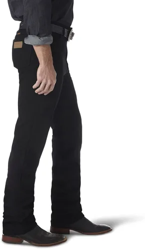 Miniatura 3 de Wrangler 0936 - Jeans ajustados de corte vaquero para hombre, Stonewash