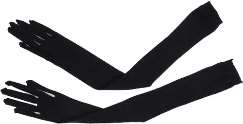 Miniatura 4 de ACSUSS Guantes largos de nailon para mujer con longitud del codo