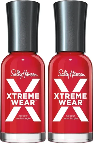 Miniatura 78 de Sally Hansen Xtreme Wear Esmalte de uñas, sin rayas, acabado brillante, color de uñas de larga duración, color blanco, 0.4 onzas líquidas