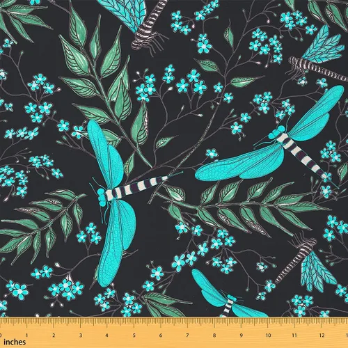 Miniatura 26 de Feelyou The Yard, tela de tapicería de estilo japonés Hokusai para sillas, tela náutica exótica marina marina decorativa impermeable
