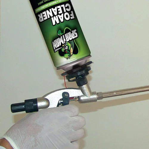 Miniatura 7 de SPRAYMAN Limpiador de pistola de espuma en aerosol, removedor de poliuretano expandible y sellador de aislamiento, disuelve espuma de poliuretano