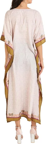 Miniatura 8 de Miss Lavish London Vestidos caftán para mujer, S-3XL, talla regular a extragrande