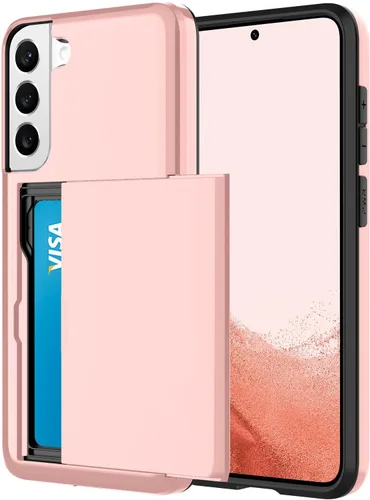 Miniatura 57 de Funda tipo cartera para Samsung Galaxy S22 Ultra con 4 ranuras para tarjetas de crédito a prueba de golpes, funda híbrida de protección reforzada