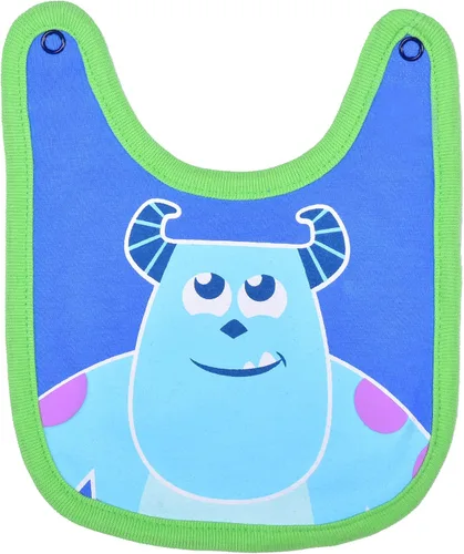 Miniatura 5 de Disney Baby Boys Monsters Inc Mickey o Buzz Lightyear Paquete de 2 baberos y body