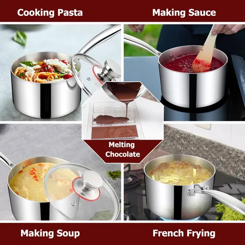 Miniatura 9 de Homikit - Juego de utensilios de cocina y cacerola de silicona, 15 utensilios de cocina con soporte para utensilios de cocina antiadherentes