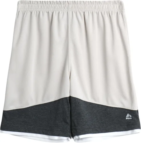 Miniatura 5 de RBX Conjunto deportivo de pantalones cortos para niños, 2 piezas de camiseta atlética con cuello redondo y pantalones cortos para niños