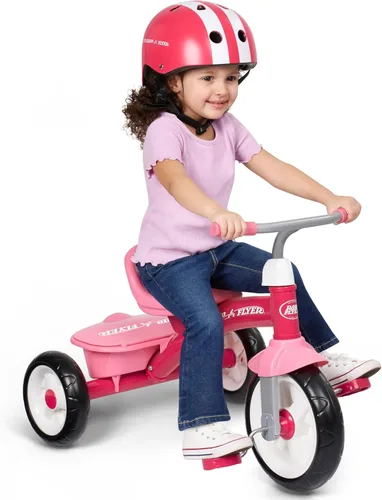 Radio Flyer Triciclo Red Rider para edades de 2.5 a 5 años, bicicleta de tres ruedas para niños pequeños, triciclo para niños, juguete de montar al