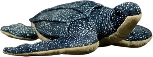 FRANKIEZHOU Peluche realista de tortuga de cuero sintético de 12 pulgadas, animal de peluche realista de Seaturtle, juguete de peluche suave, regalo