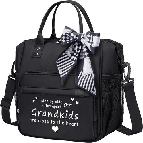 Miniatura 12 de TuErCao - Linda lonchera con forma de fresa para mujeres; bolsas de almuerzo para el trabajo, lonchera pequeña con aislamiento para pícnic, viaje