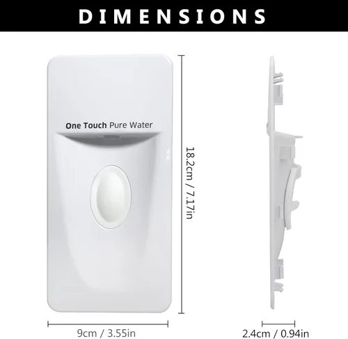 Miniatura 4 de Samsung DA97-12942A (OEM) - Dispensador de cubierta de hielo compatible con accesorios de dispensador de agua para refrigerador Samsung, reemplaza